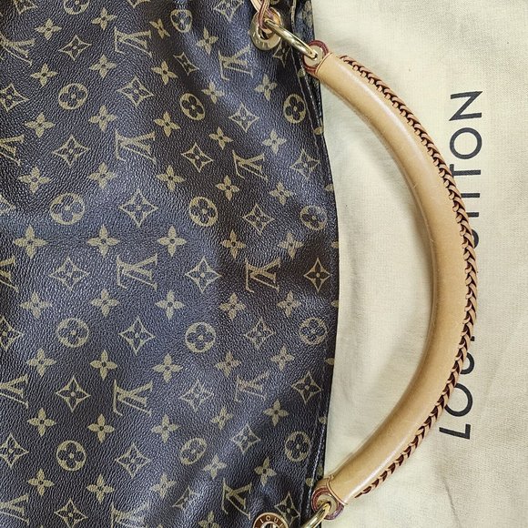 LOUIS VUITTON ARTSY MM Authentic Monogram Tote Hobo LV Bag Shoulder Authentic LV - Picture 15 of 16